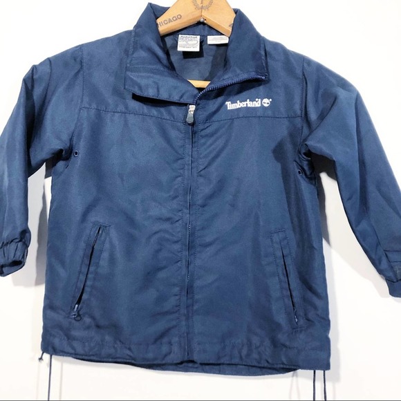 Timberland Toddler Blue Windbreaker Jacket Size 3T - Picture 2 of 9